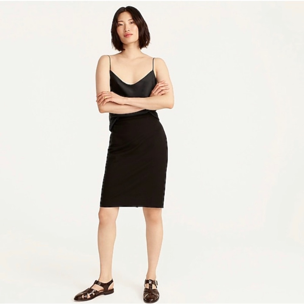 J.Crew No. 2 Pencil® skirt in bi-stretch cotton